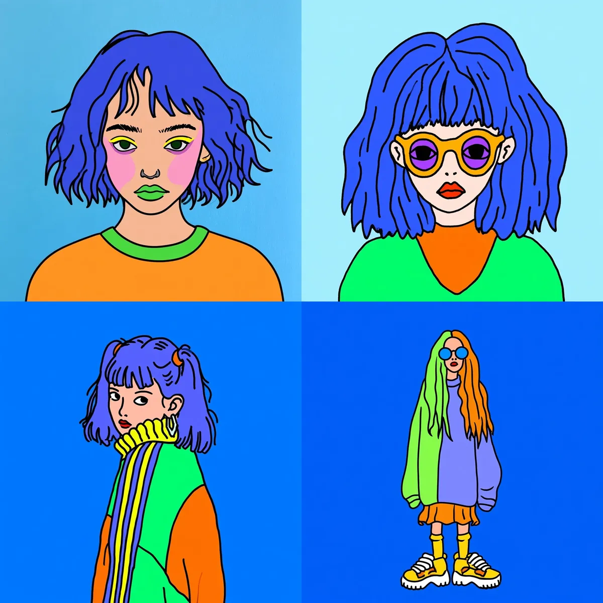 girl --v 8.2 --sref 1437406071
